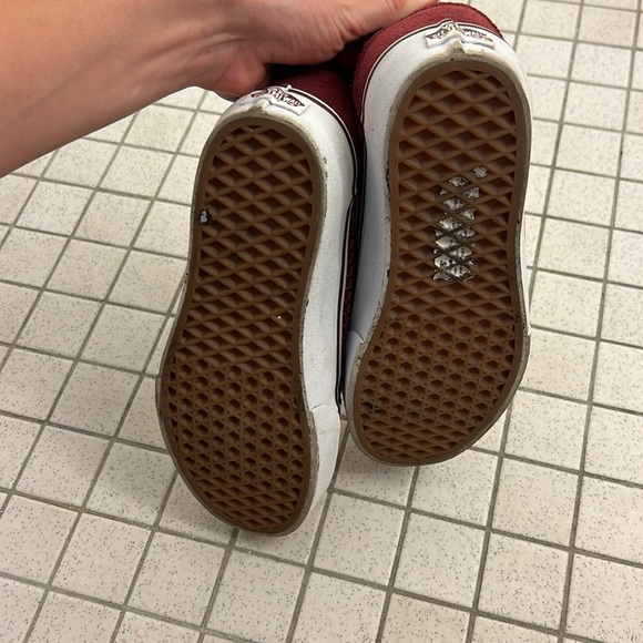 Vans Off the Wall - Plaid and Houndstooth Patterned Sneakers ~1 inch Platform - Picture 9 of 9